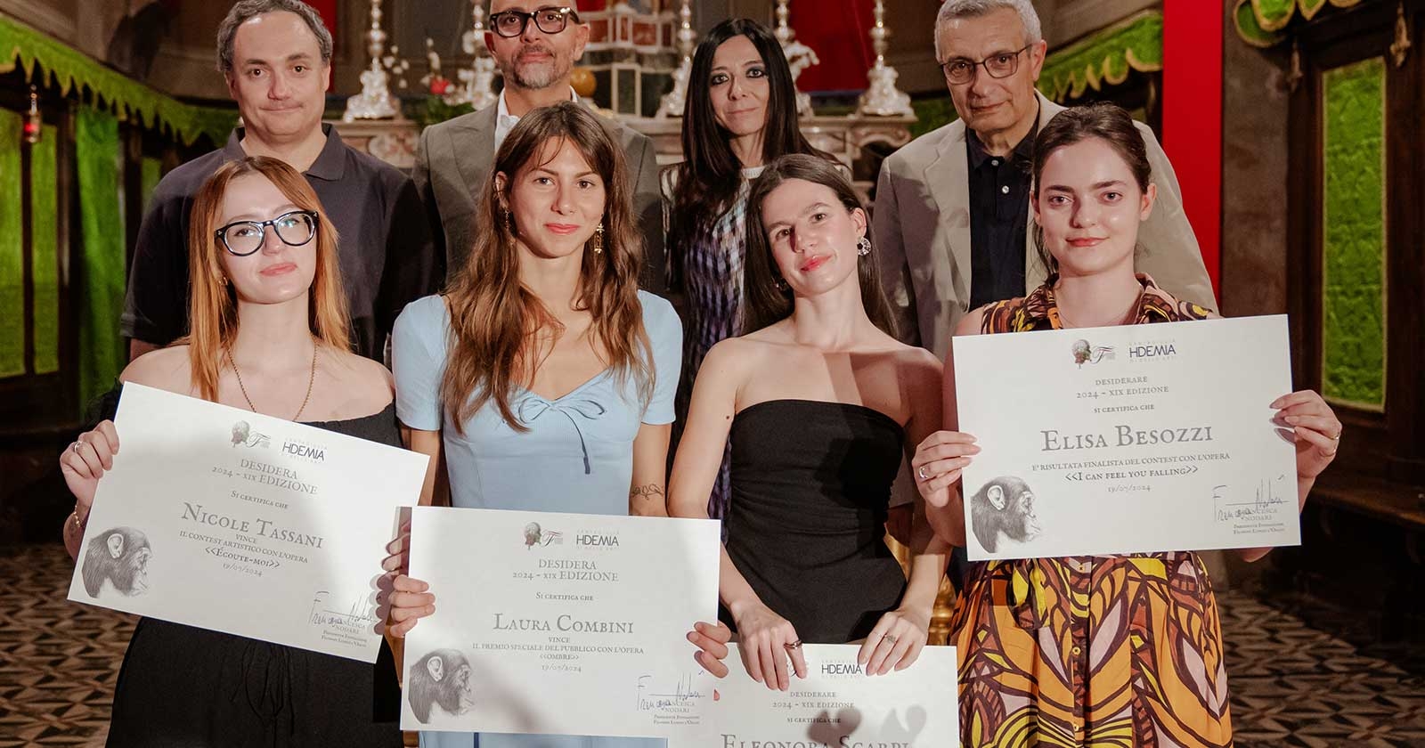 La filosofia incontra l'arte, Premiata Nicole Tassani