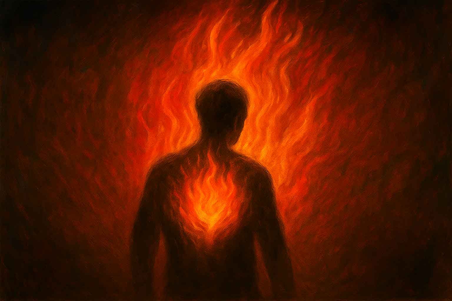 UN FUOCO CHE DONA ENERGIA CREATIVA E FORZA SPIRITUALE